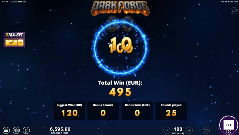 Dark Forge – Super Free Spini boonusrežiim tumeda paletiiga